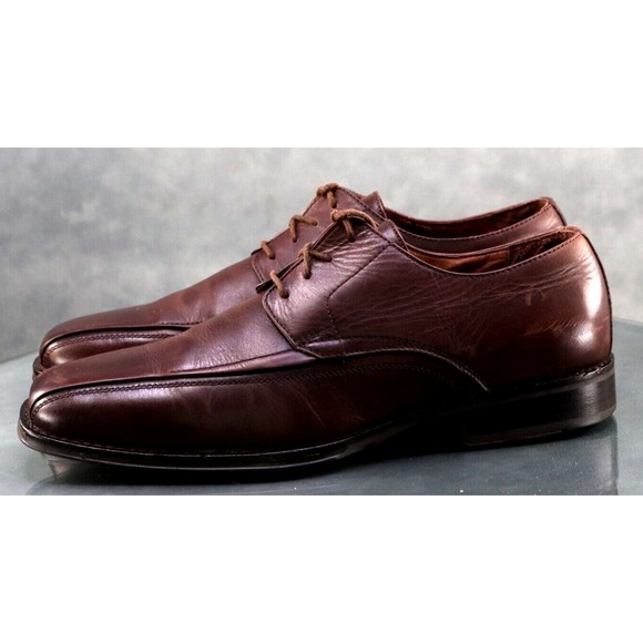 Johnston & Murphy Men\'s Comfort Dress Shoes Size 10 Leather Brown 20-6460 main image 10